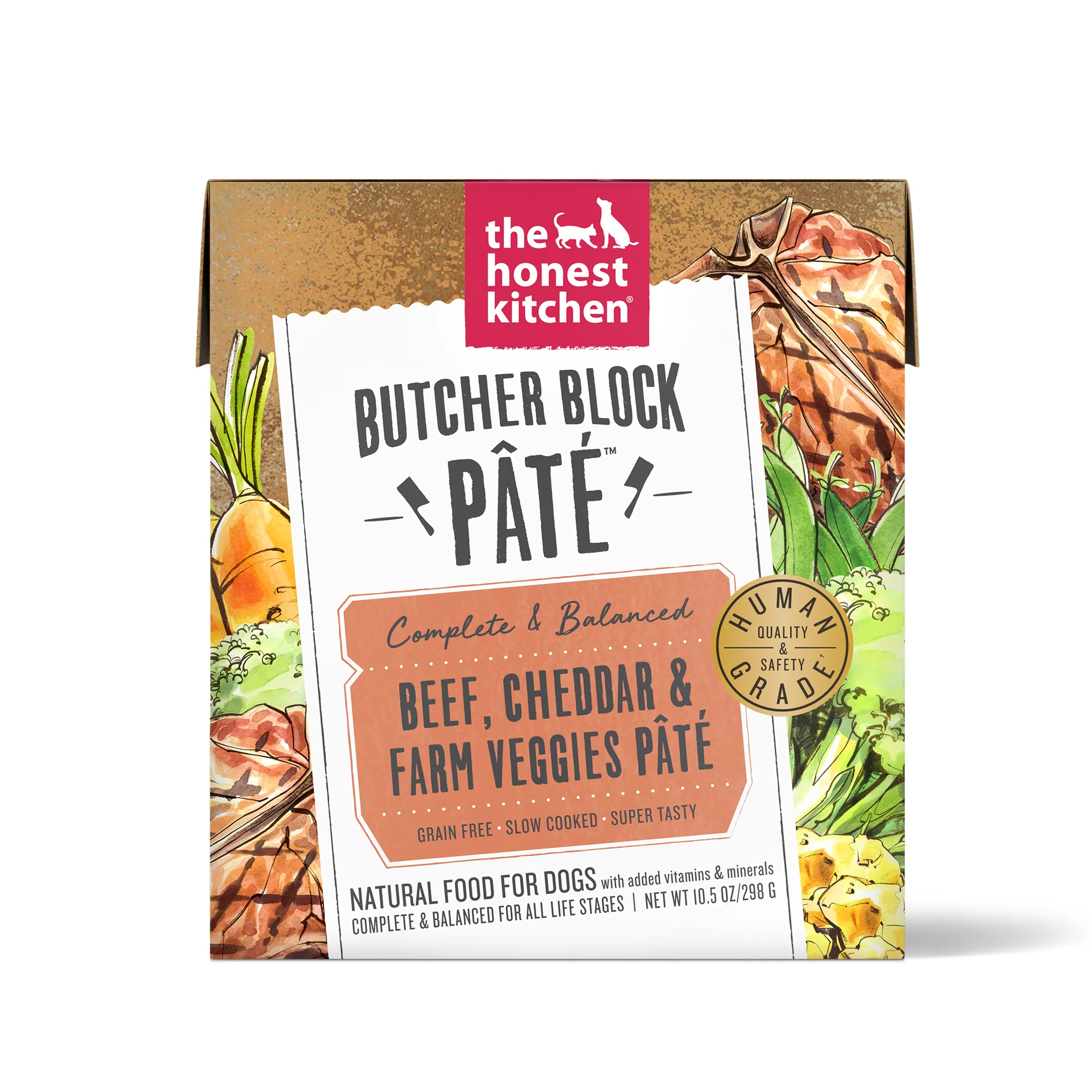 Beef, Cheddar & Farm Veggies Butcher Block Pâté - Image 8