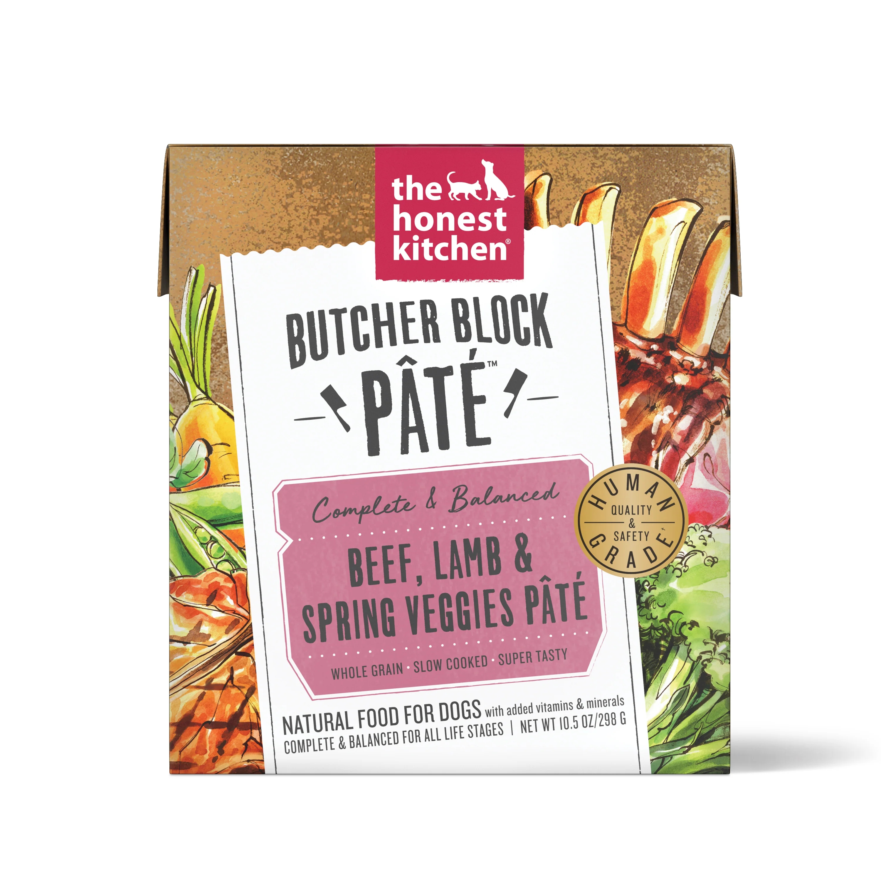 Beef, Lamb & Spring Veggies Butcher Block Pâté - Image 8