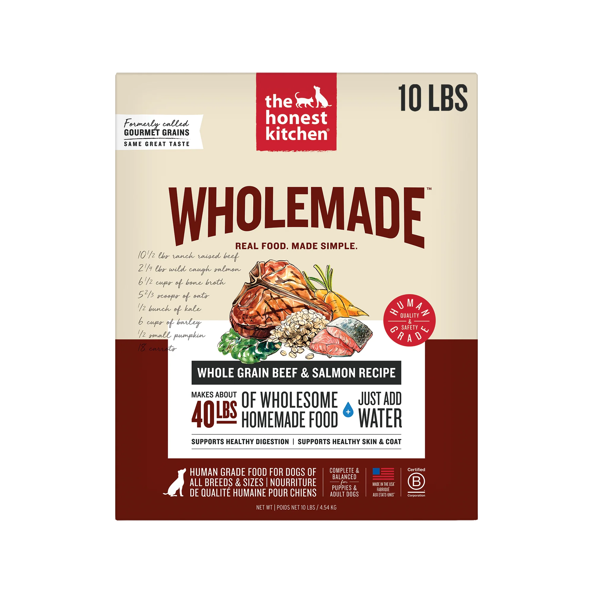 Wholemade™ Whole Grain Beef & Salmon Dog Food - Image 11