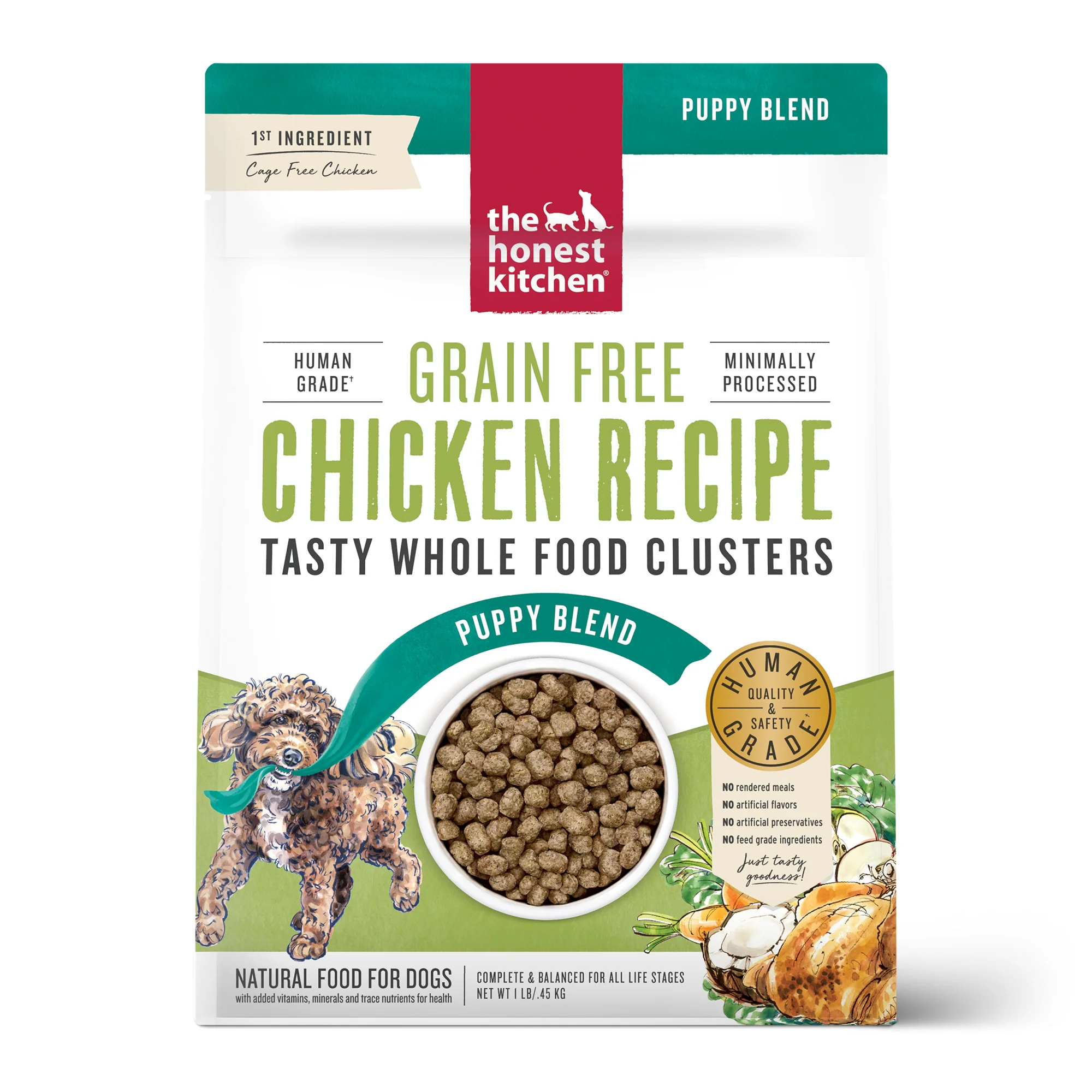 Grain Free Chicken Whole Food Clusters for Puppies - Image 11
