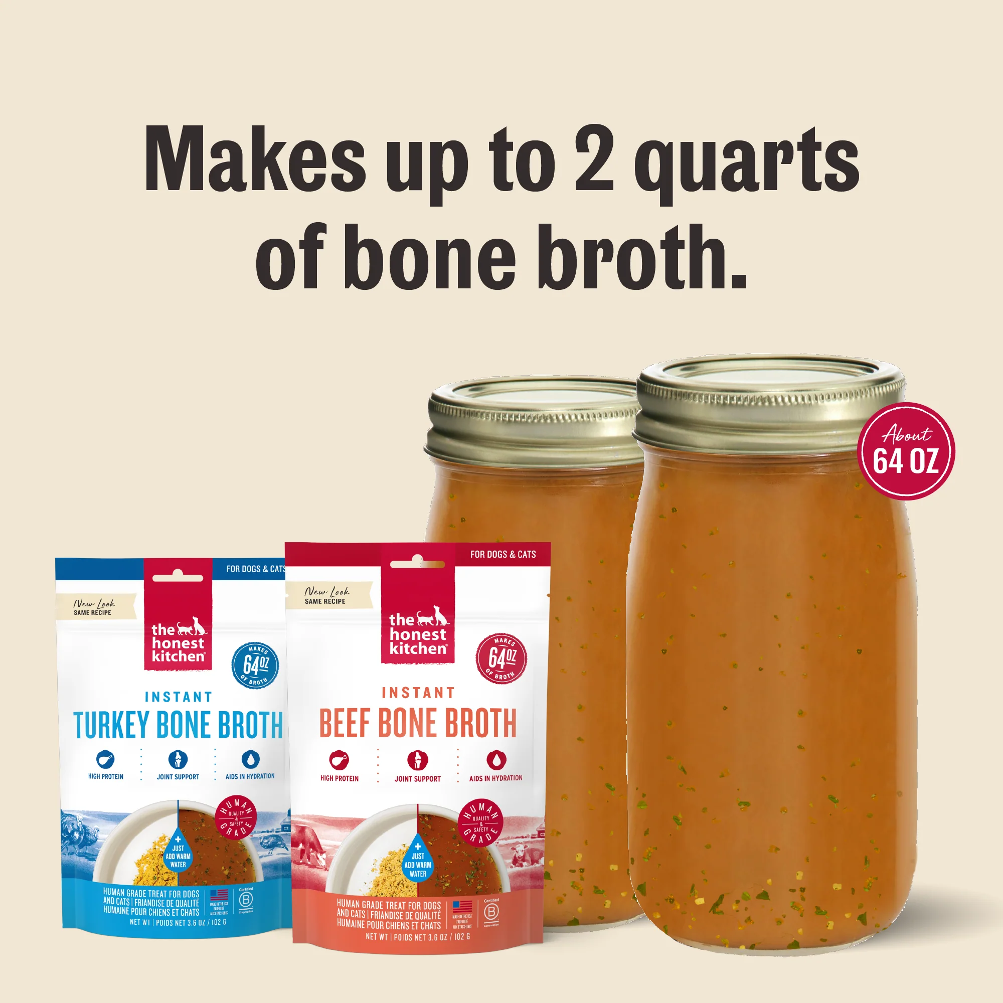 Instant Turkey Bone Broth with Turmeric - Image 4