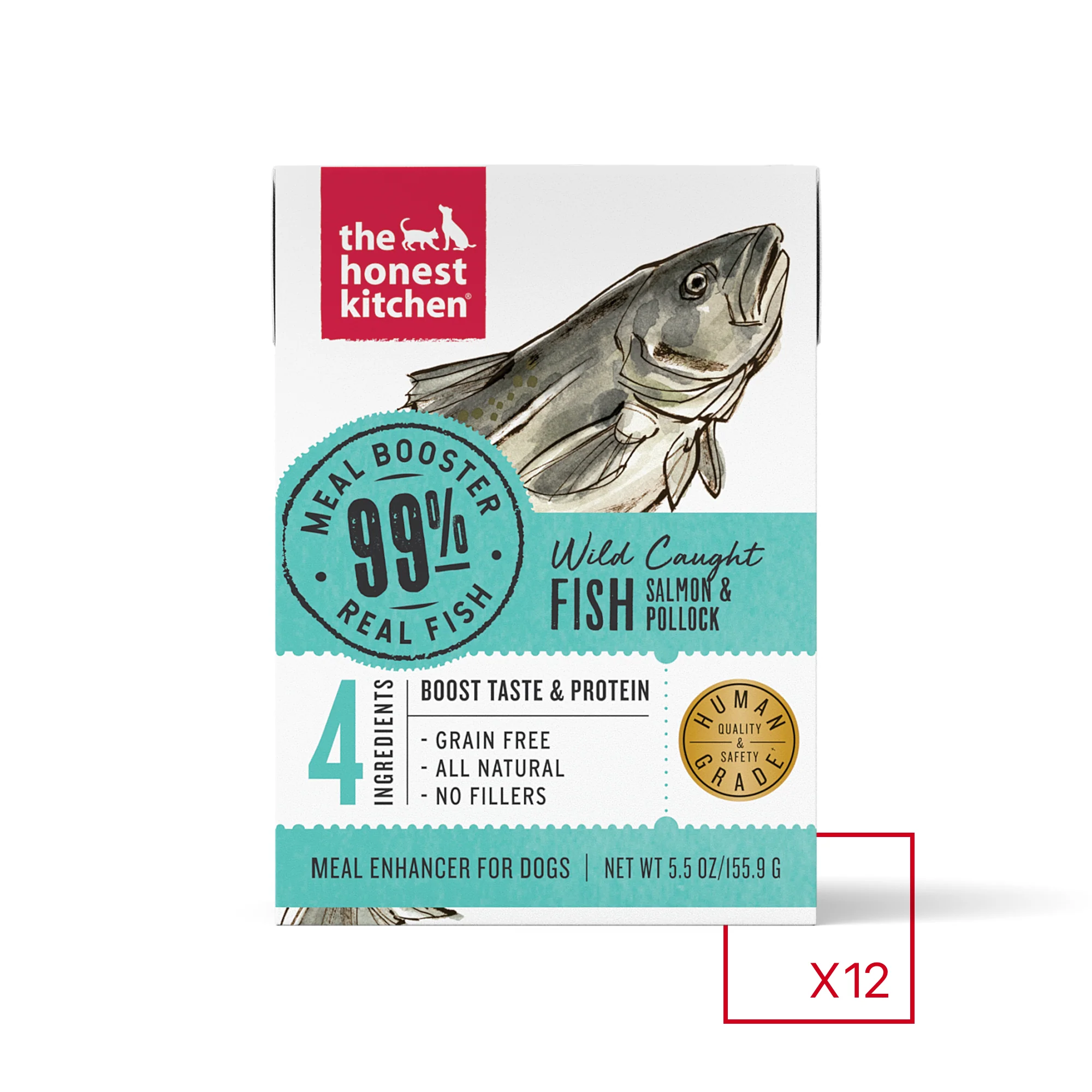 Meal Booster - 99% Salmon & Pollock (12) - Image 9