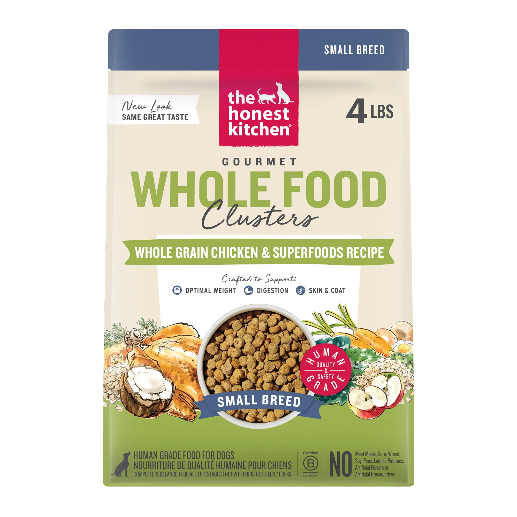Whole Grain Chicken Whole Food Clusters for Small Breeds - Image 10